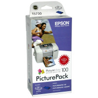 Картридж C13T573040 PicturePack for PictureMate 100 2шт.  +  С12C831074 PictureMate 500/100 Lithium Ion Bat 1шт.