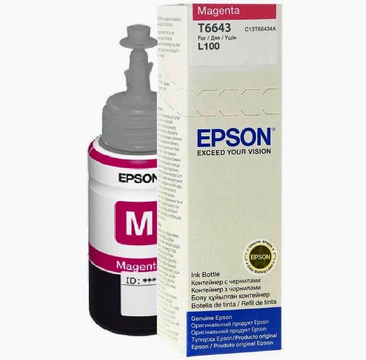 Чернила Epson C13T67334A, чёрный — Original