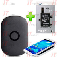 PQI-PowerQi Бандл T-300+Wireless Tag, Модуль беспроводного зарядного уст-ва + Адаптер для беспроводной зарядки для Samsung Galaxy S3/S4 Note 2/3, цвет: черный