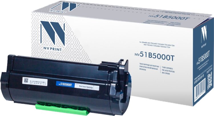 Картридж Lexmark 51B5000, чёрный