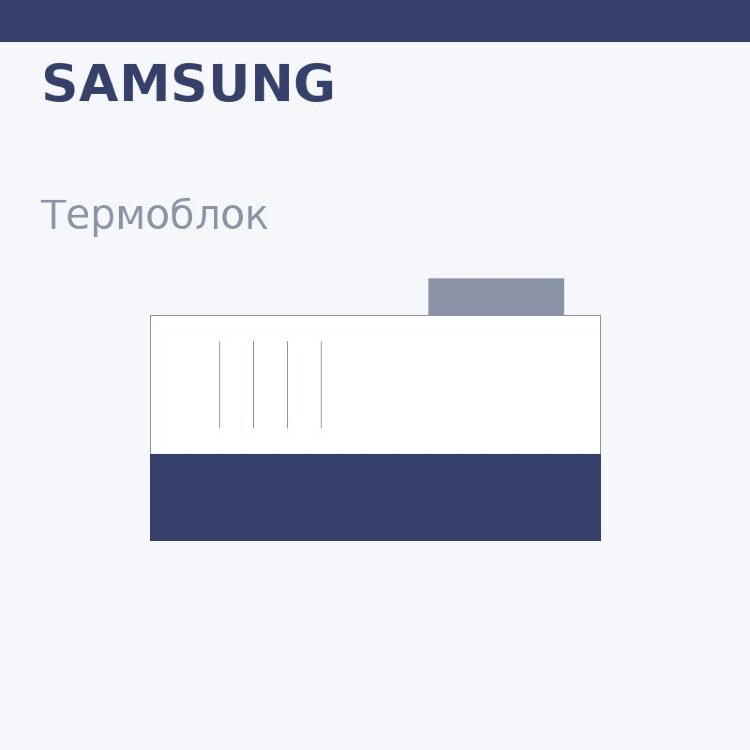 Термоблок для Samsung CLP-300/CLX-2160N/Xerox Phaser 6110 (JC96-03609A)