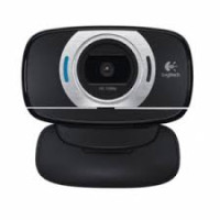 Logitech WebCam HD C615 CMOS 1280x720 USB [960-000737] black