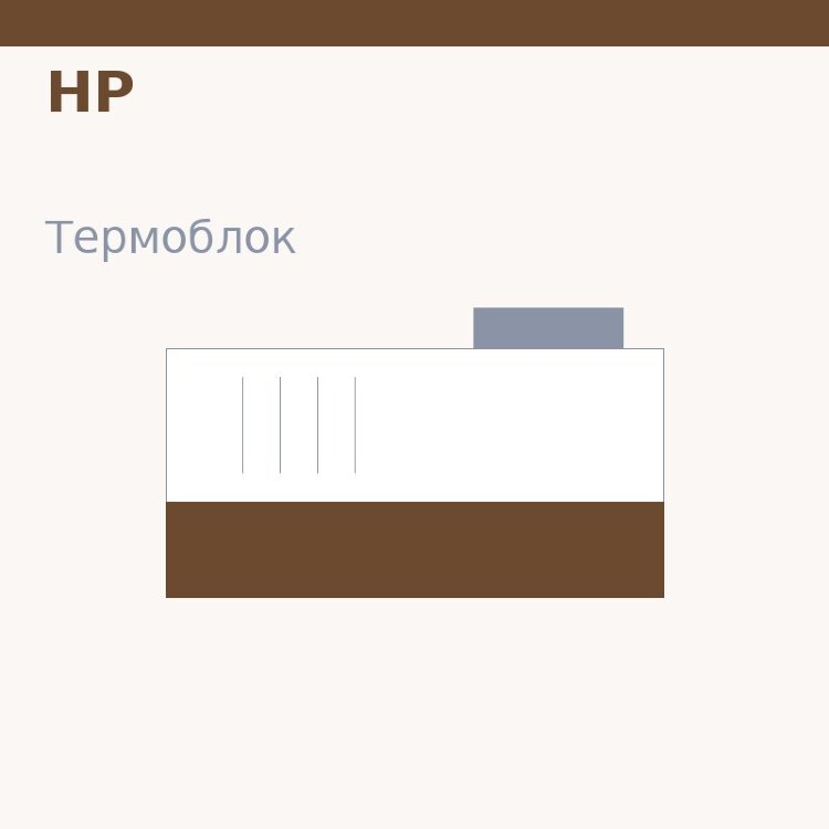 Термоблок для HP LJ 2030/2035/P2050/P2055 (RM1-6406)