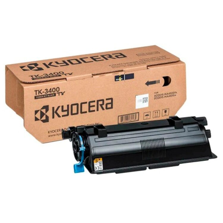 Тонер-картридж Kyocera TK-3400, чёрный, 12 500 стр.