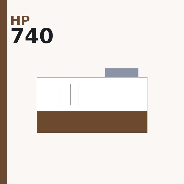 Дозирующий нож Doctor Blade для HP CLJ 5225/5525 (740/270)