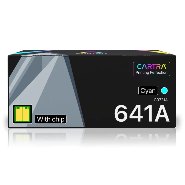 Чип HP C9721A, голубой