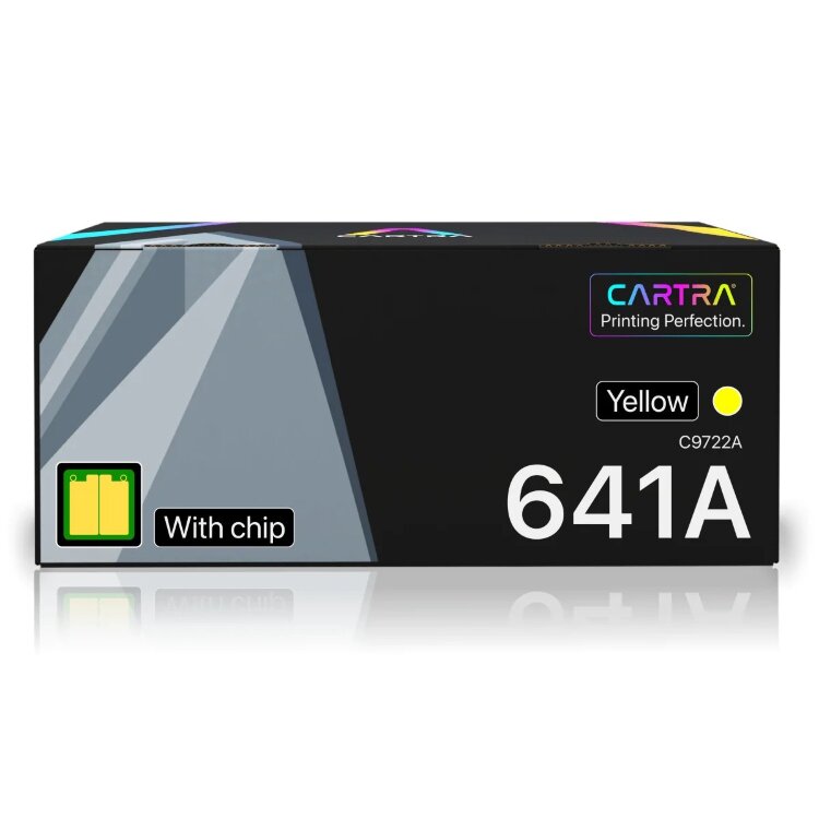Чип HP C9722A, жёлтый